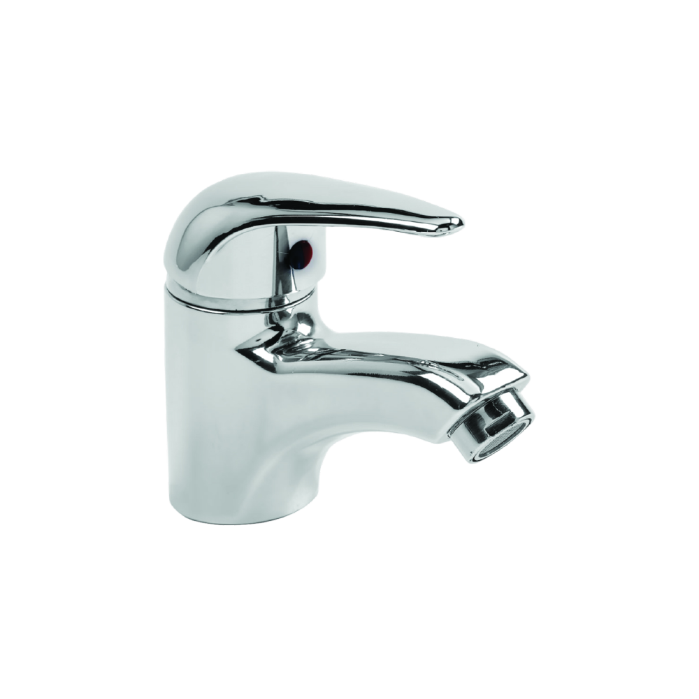 GRIFERIA LAVAMANOS MONOCONTROL BAJA PAVIA-CROMO