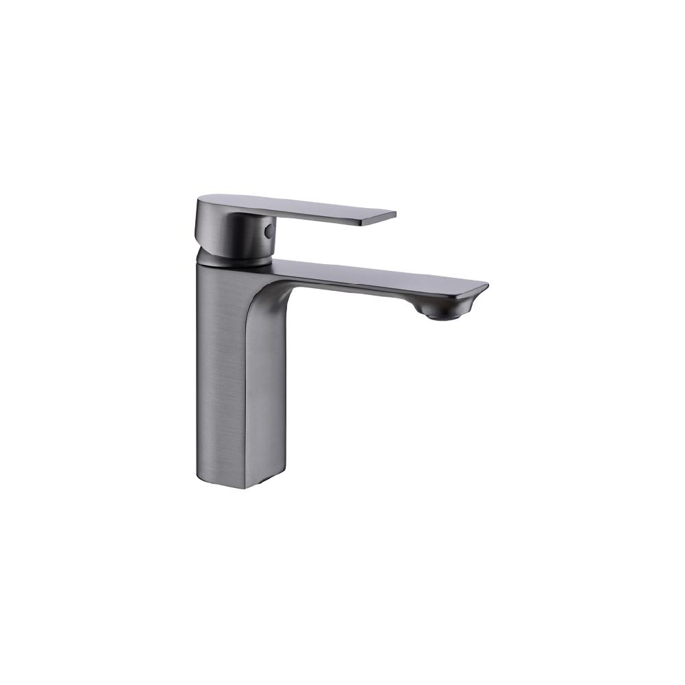 GRIFERIA LAVAMANOS MONOCONTROL MEDIA SANTORINI NEGRO