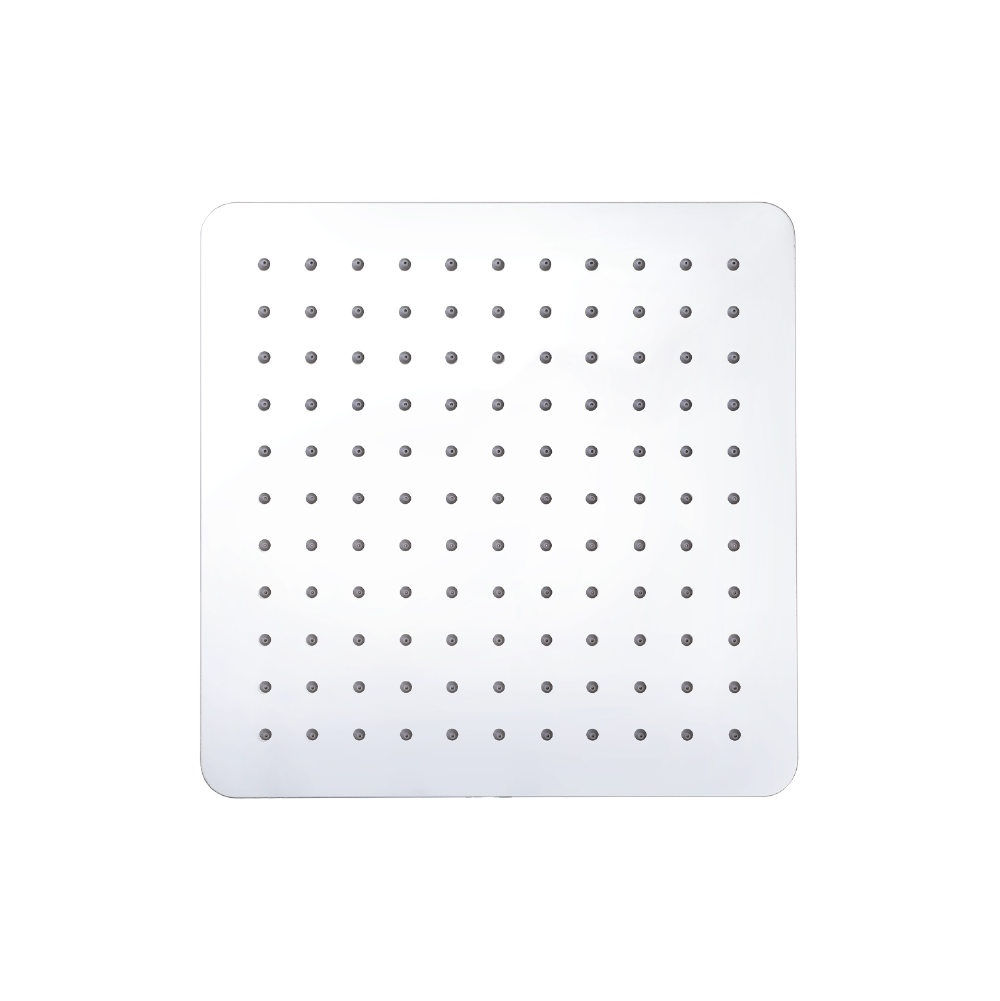 REGADERA CUADRADA 25CM SANTORINI ORO MAT